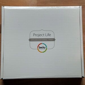 Project Life Organizational Tray - White